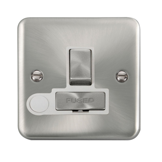 DPSC551WH Deco Plus 13A Ingot DP Switched Fused Co