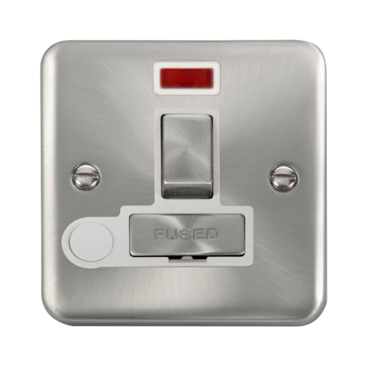 DPSC552WH Deco Plus 13A Ingot DP Switched Fused Co