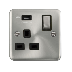 DPSC571UBK Deco Plus 1G SKT USB 2.1A DP