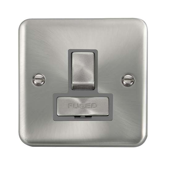 DPSC751GY Deco Plus 13A Ingot Double Pole Switched