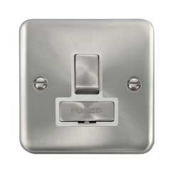 DPSC751WH Deco Plus 13A Ingot DP Switched Fused Co