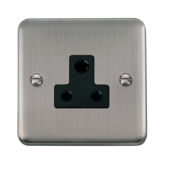 DPSS038BK Deco Plus 5A Round Pin Socket