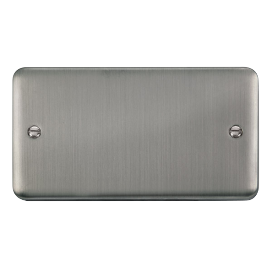 DPSS061 Deco Plus 2 Gang Blank Plate