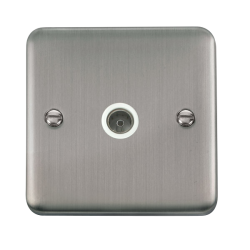 DPSS065WH Deco Plus Single Coaxial Outlet