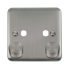 DPSS152PL Deco Plus DPSS 2 GANG DOUBLE DIMMER PLAT