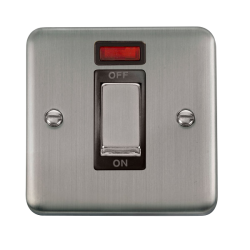DPSS501BK Deco Plus 45A Ingot 1 Gang DP Switch Wit
