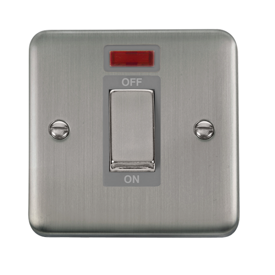 DPSS501GY Deco Plus 50A Ingot 1 Gang Double Pole P