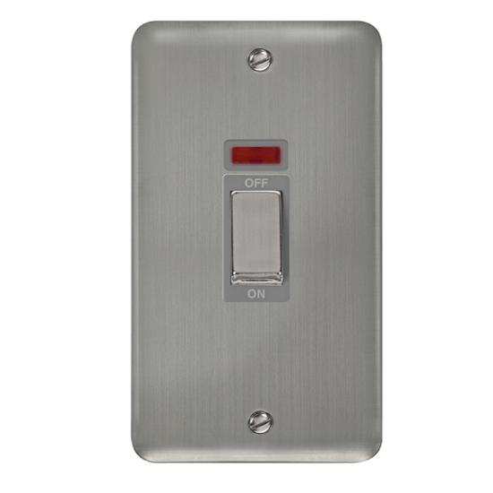 DPSS503GY Deco Plus 50A Ingot 2 Gang (Vertica) Dou