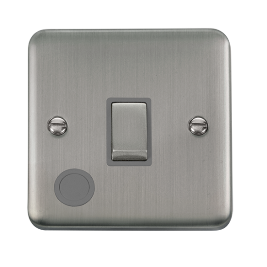 DPSS522GY Deco Plus 20A Ingot Double Pole Plate Sw