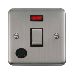 DPSS523BK Deco Plus 20A Ingot DP Switch With Neon