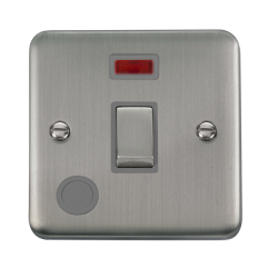 DPSS523GY Deco Plus 20A Ingot Double Pole Plate Sw