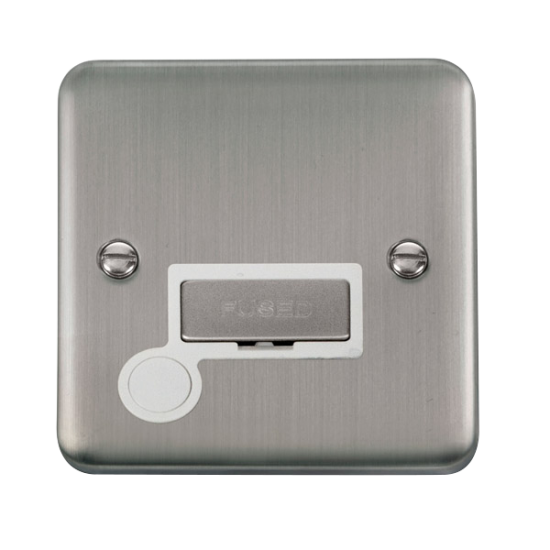 DPSS550WH Deco Plus 13A Ingot Fused Connection Uni