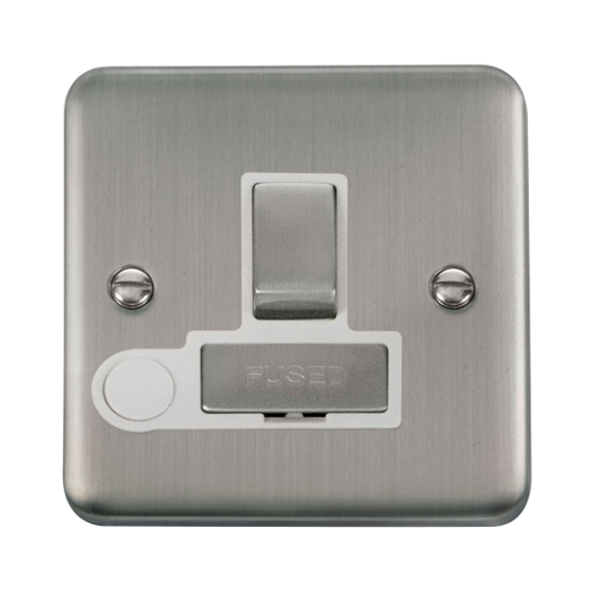 DPSS551WH Deco Plus 13A Ingot DP Switched Fused Co
