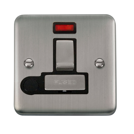 DPSS552BK Deco Plus 13A Ingot DP Switched Fused Co