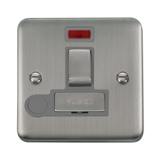 DPSS552GY Deco Plus 13A Ingot Double Pole Switched