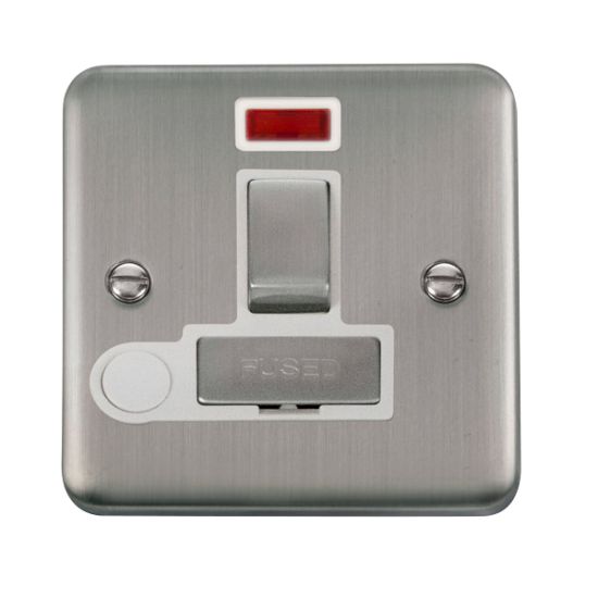 DPSS552WH Deco Plus 13A Ingot DP Switched Fused Co