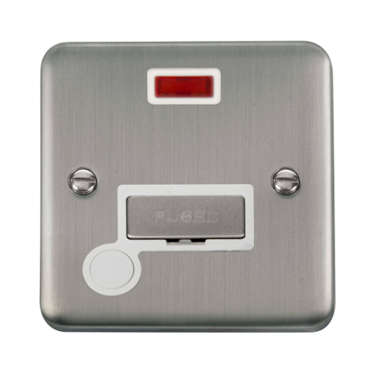 DPSS553WH Deco Plus 13A Ingot Fused Connection Uni
