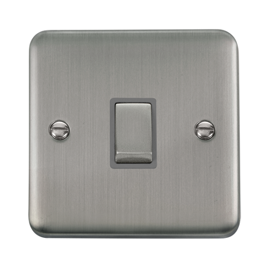 DPSS722GY Deco Plus 20A Ingot Double Pole Plate Sw