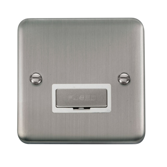 DPSS750WH Deco Plus 13A Ingot Fused Connection Uni