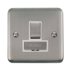 DPSS751WH Deco Plus 13A Ingot DP Switched Fused Co