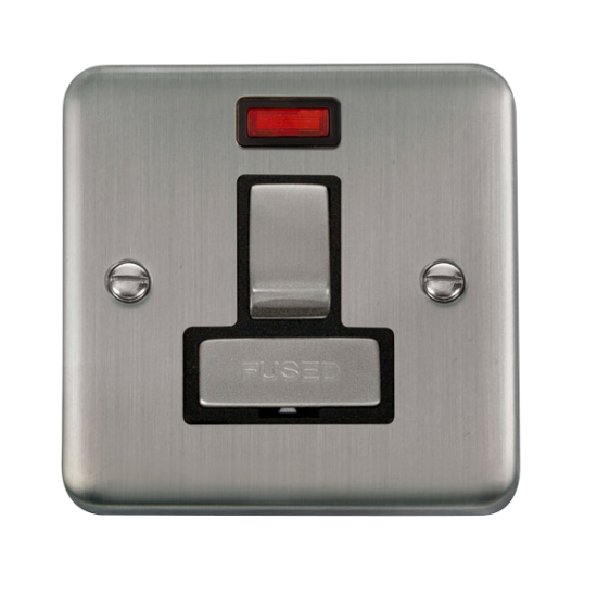 DPSS752BK Deco Plus 13A Ingot DP Switched Fused Co