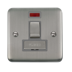 DPSS752GY Deco Plus 13A Ingot Double Pole Switched