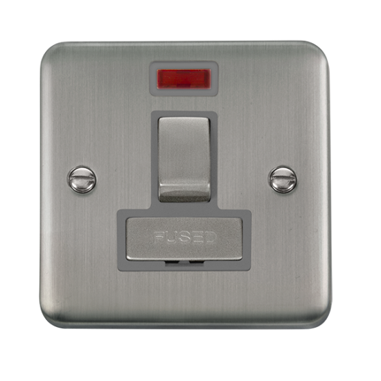 DPSS752GY Deco Plus 13A Ingot Double Pole Switched