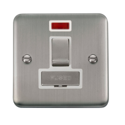 DPSS752WH Deco Plus 13A Ingot DP Switched Fused Co