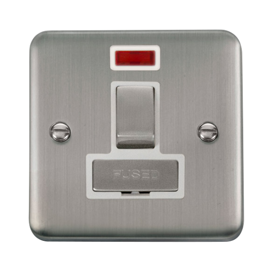 DPSS752WH Deco Plus 13A Ingot DP Switched Fused Co