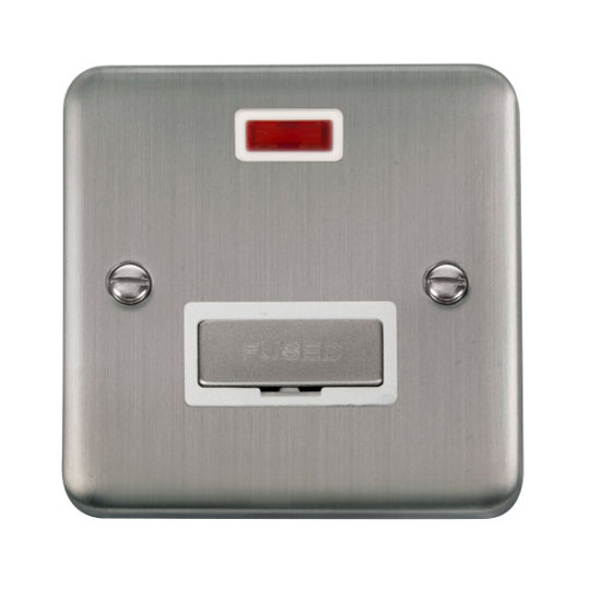 DPSS753WH Deco Plus 13A Ingot Fused Connection Uni