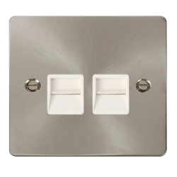 Scolmore Click Define FPBS126WH  Twin Telephone So
