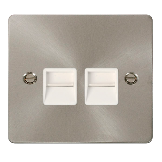 Scolmore Click Define FPBS126WH  Twin Telephone So