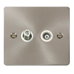 Scolmore Click Define FPBS157WH  1 Gang Satellite