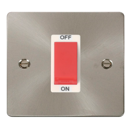 Scolmore Click Define FPBS200WH  1 Gang 45A DP Swi