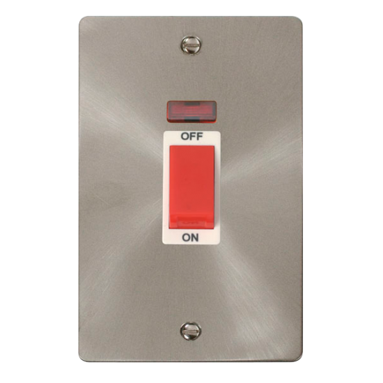 Scolmore Click Define FPBS203WH  2 Gang 45A DP Swi