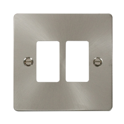 Scolmore Click Define FPBS20402  2 Gang GridPro Fr