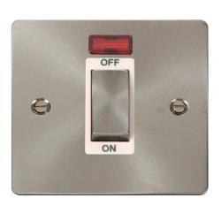 Scolmore Click Define FPBS501WH  Ingot 1 Gang 45A