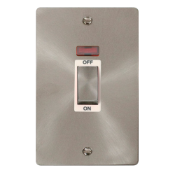 Scolmore Click Define FPBS503WH  Ingot 2 Gang 45A