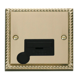 Scolmore GCBR050BK Deco 13A Fused Connection Unit With Flex