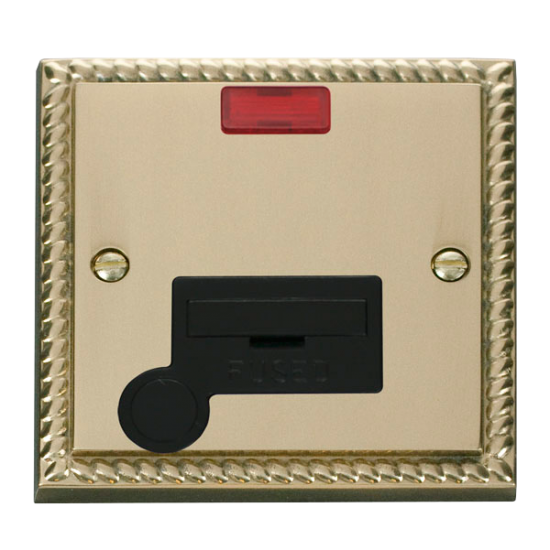 GCBR053BK Deco 13A Fused Connection Unit With Flex