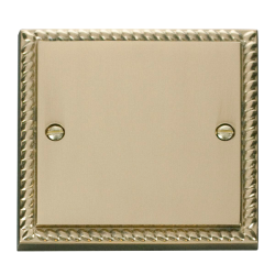 Scolmore GCBR060 Deco 1 Gang Blank Plate