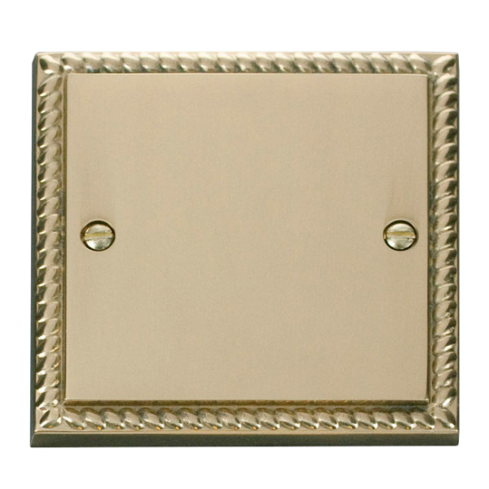 Scolmore GCBR060 Deco 1 Gang Blank Plate