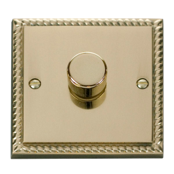 Scolmore GCBR140 Deco 1 Gang 2 Way 400Va Dimmer Switch