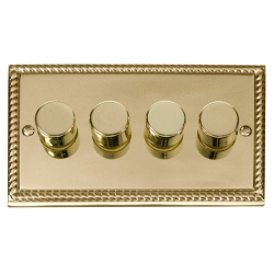 GCBR164 Deco GCBR 4GANG 2WAY 75W LED DIMMER SWITCH
