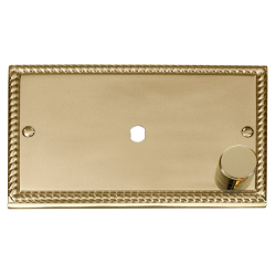 GCBR185 Deco 2 Gang Plate 1 Module (630W Or 1000W)