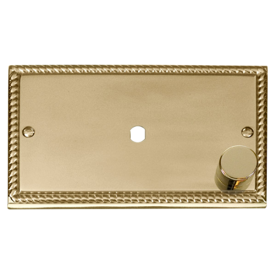 GCBR185 Deco 2 Gang Plate 1 Module (630W Or 1000W)