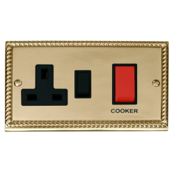 GCBR204BK Deco 45A DP Switch + 13A Switched Socket