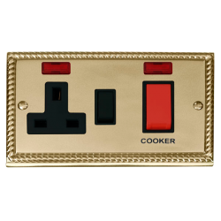 GCBR205BK Deco 45A DP Switch + 13A Switched Socket