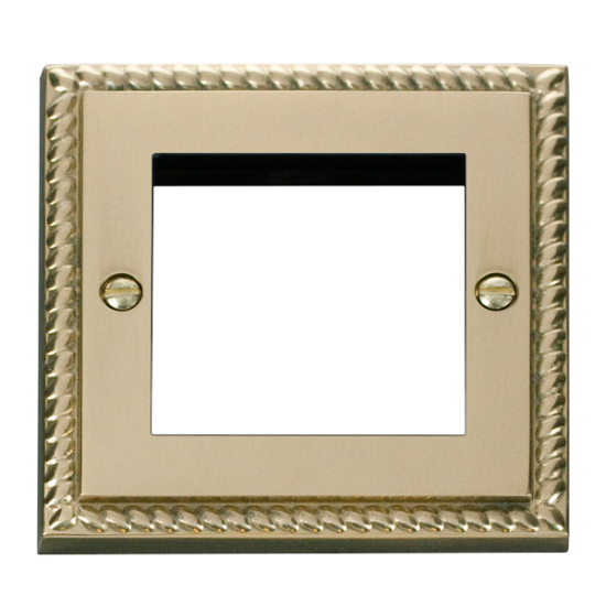 GCBR311 Deco Single Plate (Twin Media Module Apert
