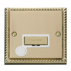 GCBR550WH Deco 13A Fused 'Ingot' Connection Unit W